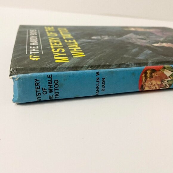 Vintage 1968 Hardy Boys No 47 Mystery of The Whale Tattoo by Franklin W Dixon - Picture 7 of 16